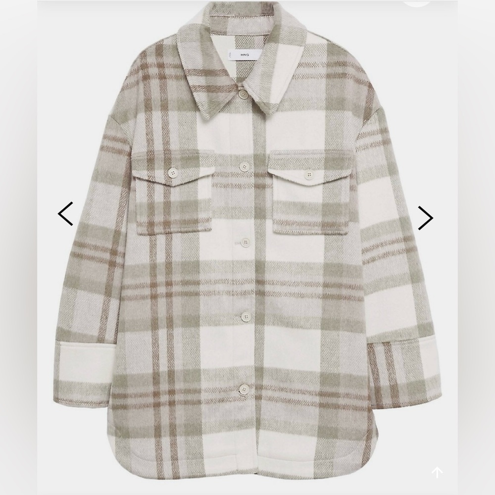 MANGO Oversized Shacket - Picture 4 of 10
